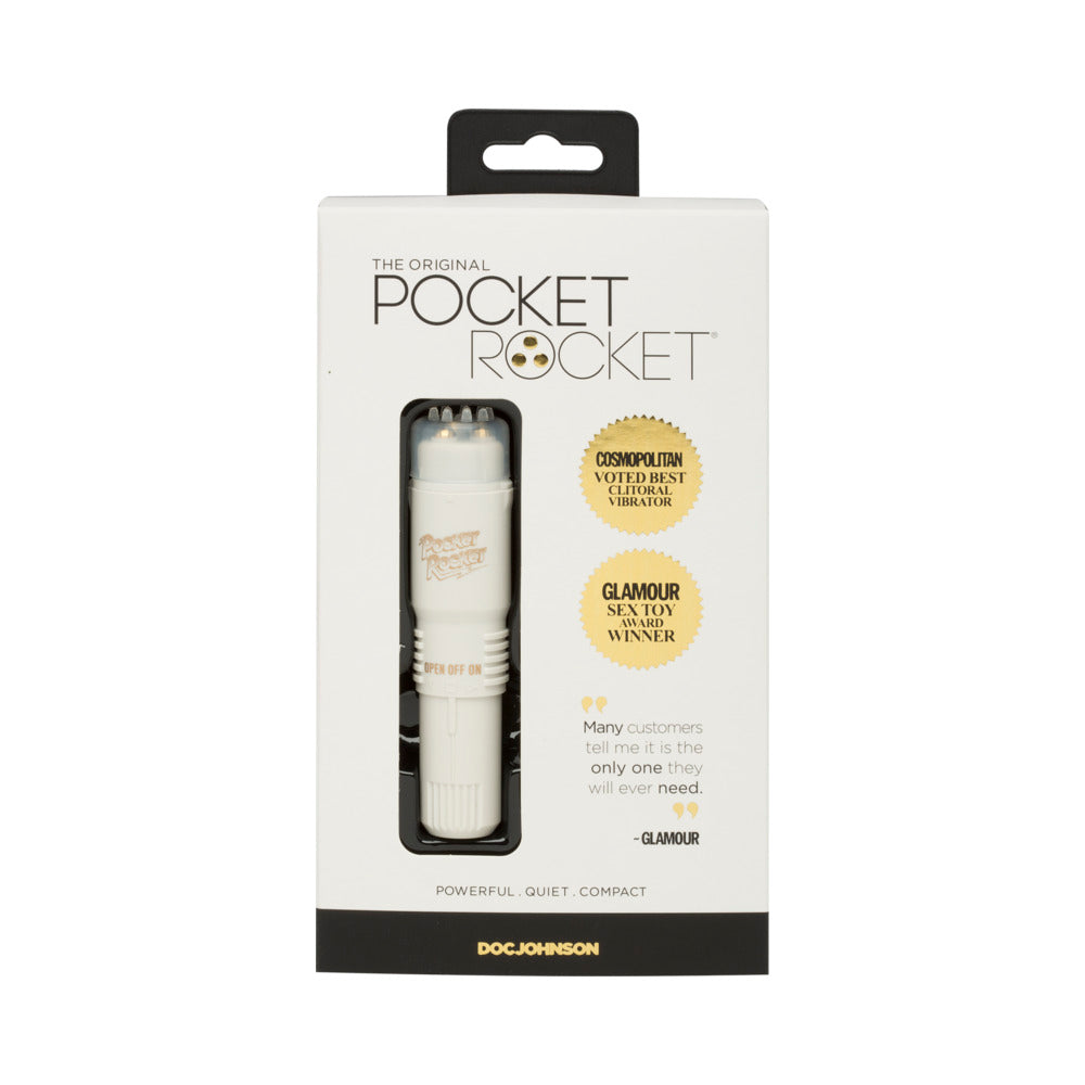 Pocket Rocket Vibe 4in. (Ivory) - Fantasies Boutique