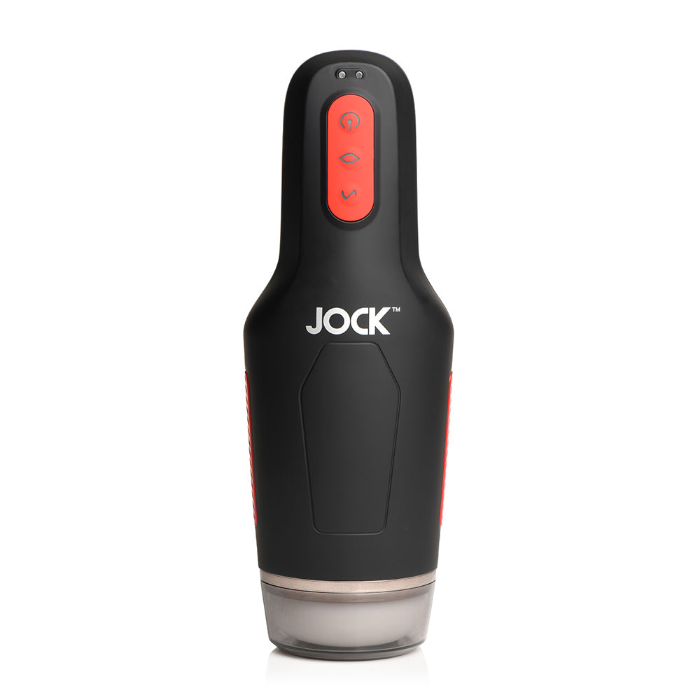 Jock 15X Sucking & Vibrating Masturbator - Fantasies Boutique