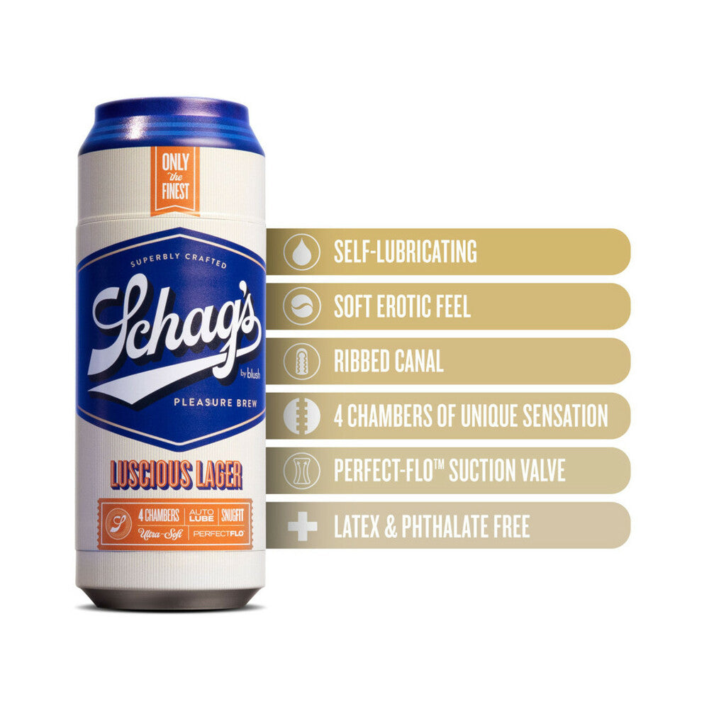 Schag's Luscious Lager Self-Lubricating Stroker Frosted
