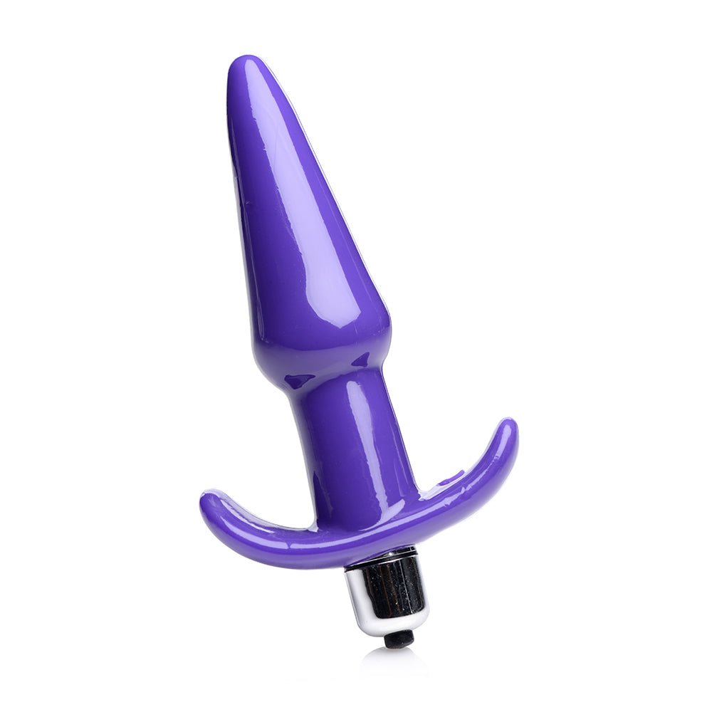 Thrilling Purple Smooth Anal Plug - Fantasies Boutique