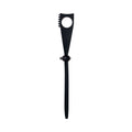 Zero Tolerance Black Tie Affair Rechargeable Silicone Cock Tie Cockring Black