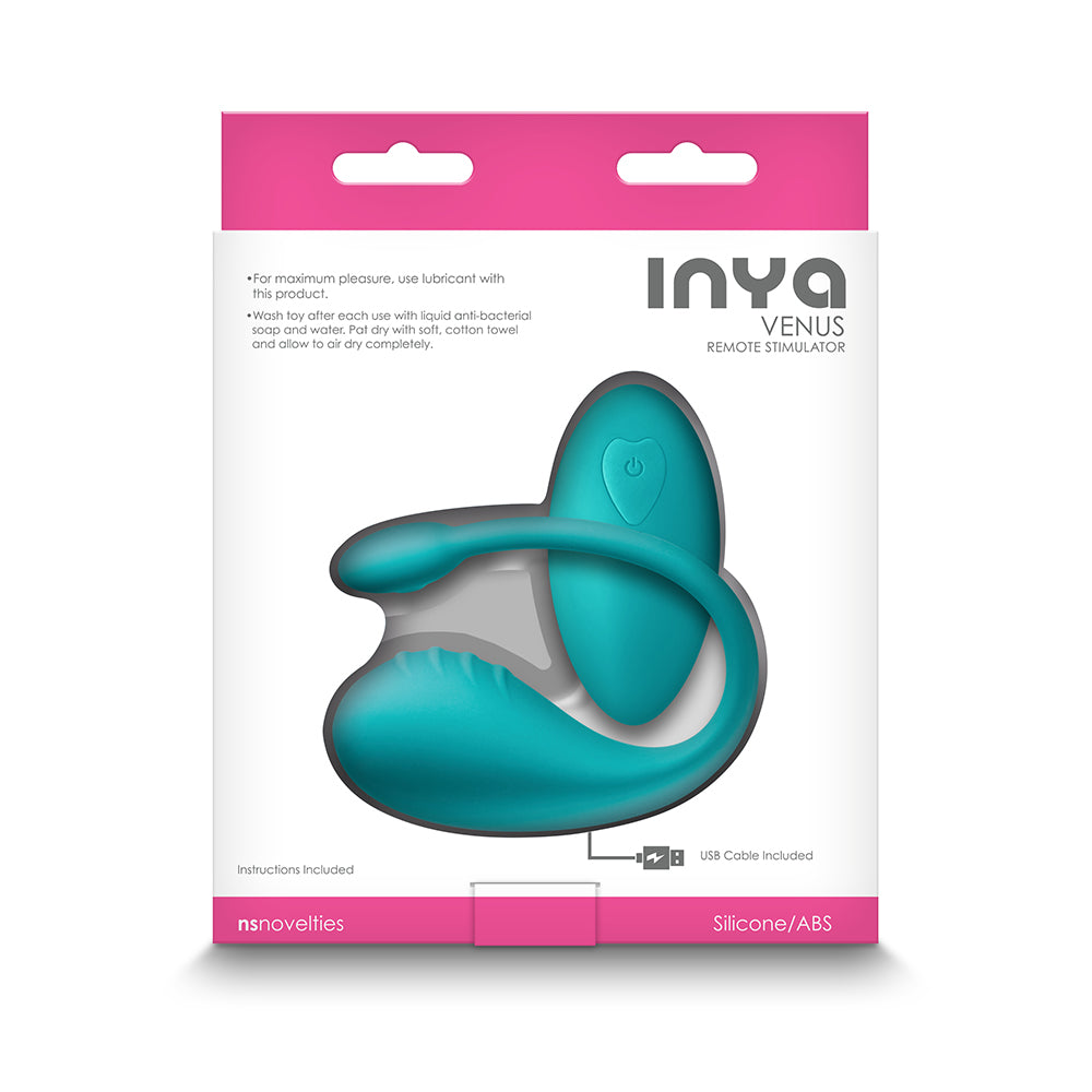INYA Venus Remote Stimulator Teal - Fantasies Boutique