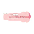 Zero Tolerance Shell Shock Rechargeable Bullet-Shaped Vibrating Vagina Stroker Black - Fantasies Boutique