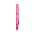 B Yours 14 in. Double Dildo Pink - Fantasies Boutique