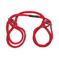 Japanese Style Bondage - 100% Cotton Wrist or Ankle Cotton Cuffs Red - Fantasies Boutique