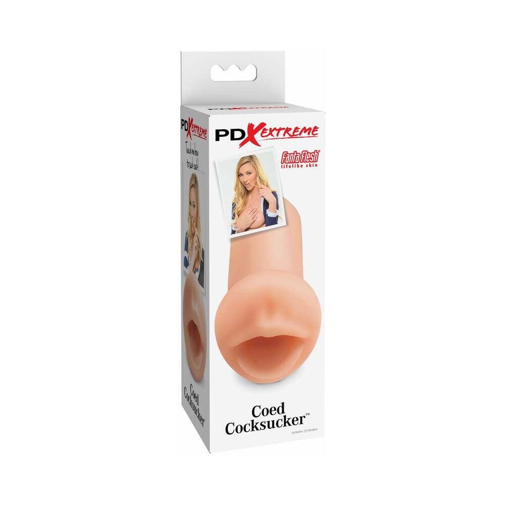 PDX Coed Cocksucker Oral Stroker Beige - Fantasies Boutique