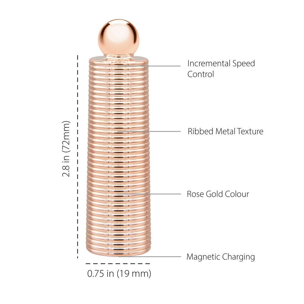 Pillow Talk Secrets Desires 6-Piece Silicone Mini Massager Set Navy - Fantasies Boutique