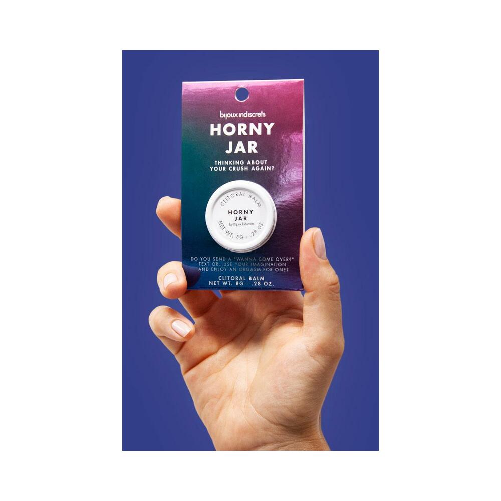 Bijoux Indiscrets Clitherapy Horny Jar Clitoral Balm 0.28 oz. - Fantasies Boutique