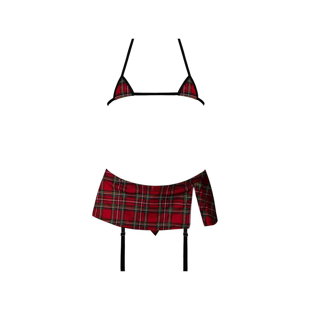 Magic Silk Sexy Time Study Break Red Queen Size