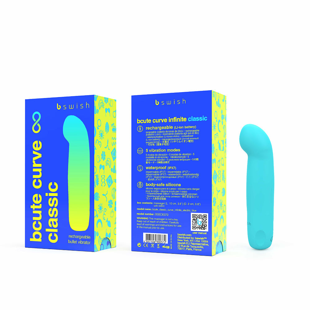 B Swish Bcute Classic Curve Infinite Electric Blue - Fantasies Boutique