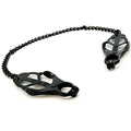 H2H Nipple Clamps Jaws W/Chain (Black) - Fantasies Boutique