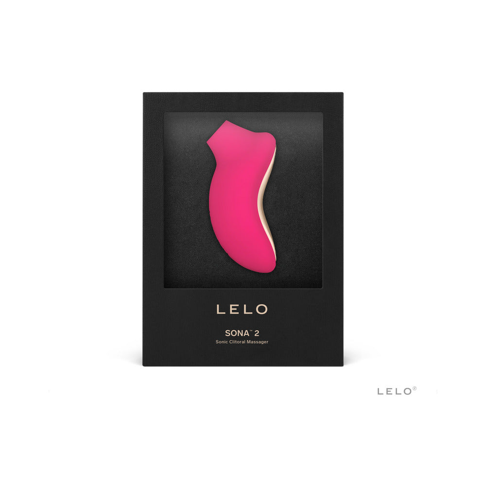 LELO SONA 2 Rechargeable Clitoral Stimulator Cerise - Fantasies Boutique