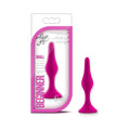 Blush Luxe Silicone Beginner Plug Small Pink - Fantasies Boutique