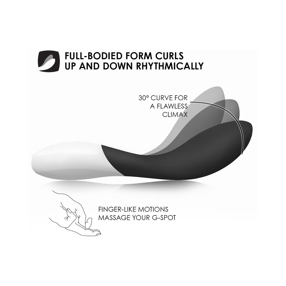 LELO MONA WAVE Rechargeable G-Spot Vibrator Black - Fantasies Boutique