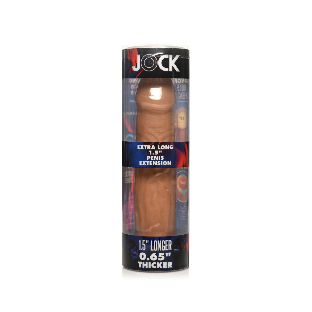 Jock Extra Long Penis Extension Sleeve 1.5 in. Medium - Fantasies Boutique