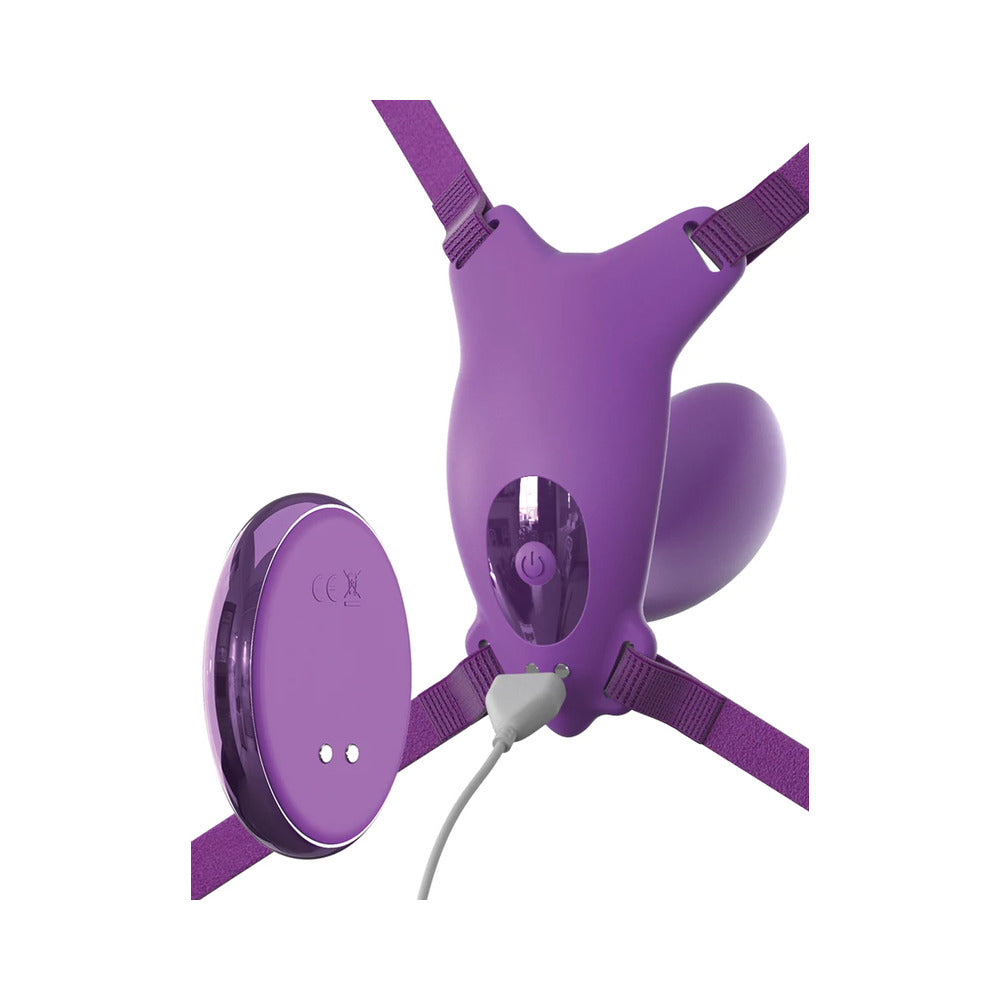 Fantasy For Her Ultimate G-Spot Butterfly Strap-On Wearable Vibrator - Fantasies Boutique