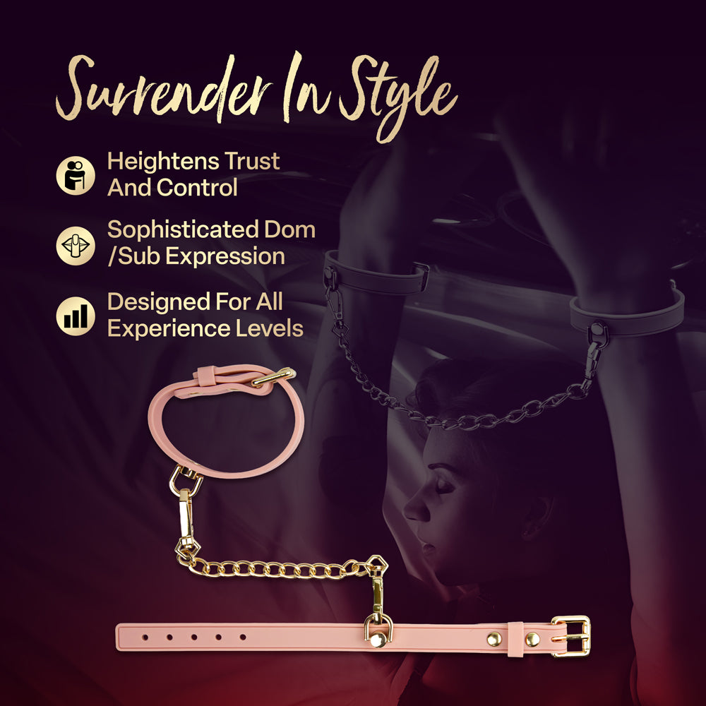 Temptasia Ardor Wrist & Ankle Restraints Pink