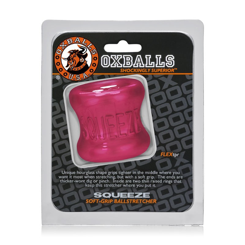 Oxballs Squeeze Ballstretcher O/S Hot Pink - Fantasies Boutique