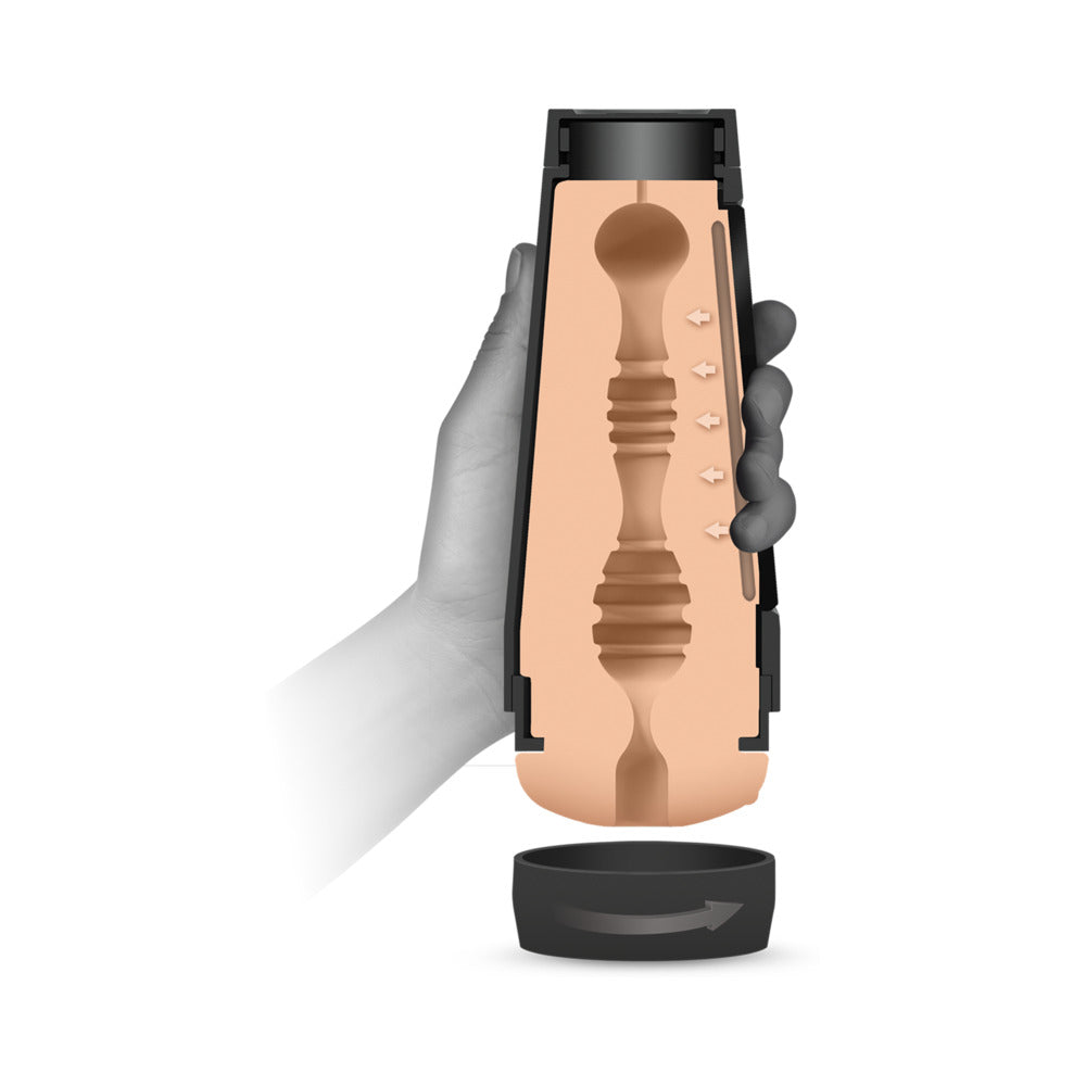 Man Squeeze - William Seed - ULTRASKYN Stroker - Ass Vanilla - Fantasies Boutique