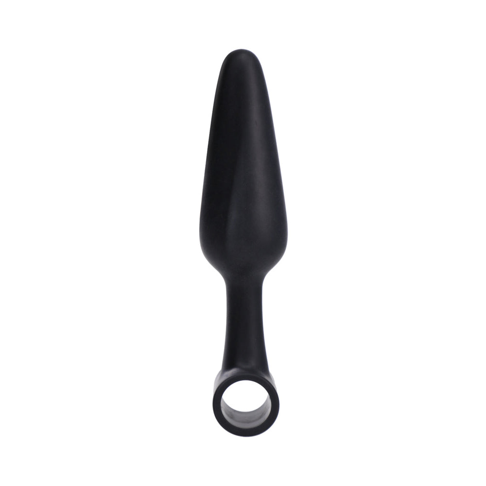 In A Bag Vibrating Butt Plug 5 in. Black - Fantasies Boutique