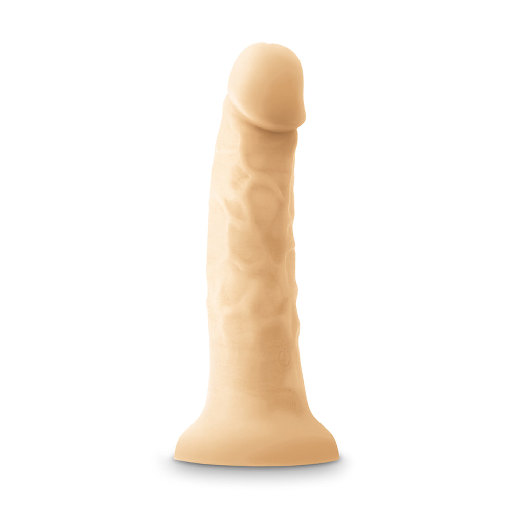 Colours Pleasures 7 in. Vibrating Dildo Beige - Fantasies Boutique