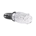 Zero Tolerance Cyclone Rechargeable Vibrating Spinning Stroker Black Clear - Fantasies Boutique