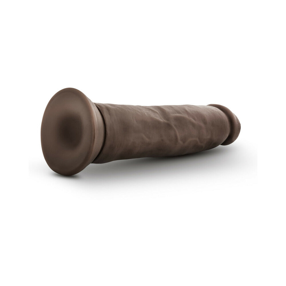 Dr. Skin Realistic 9.5 in. Dildo Brown - Fantasies Boutique