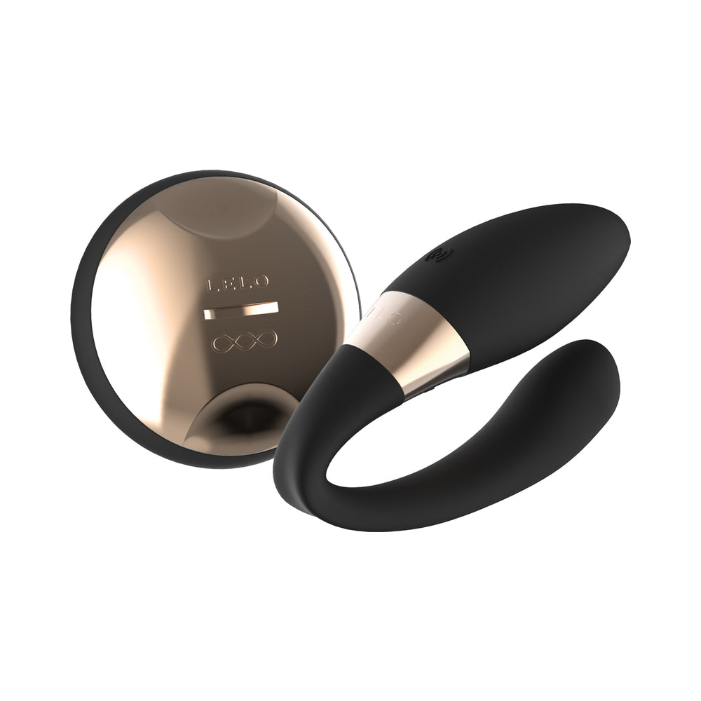 LELO TIANI DUO Rechargeable Dual Stimulation Couples Vibrator With Remote Black - Fantasies Boutique