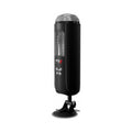 PDX Elite Ultimate Milker Gyrating Suction Stroker With Audio and Suction Cup Clear/Black - Fantasies Boutique