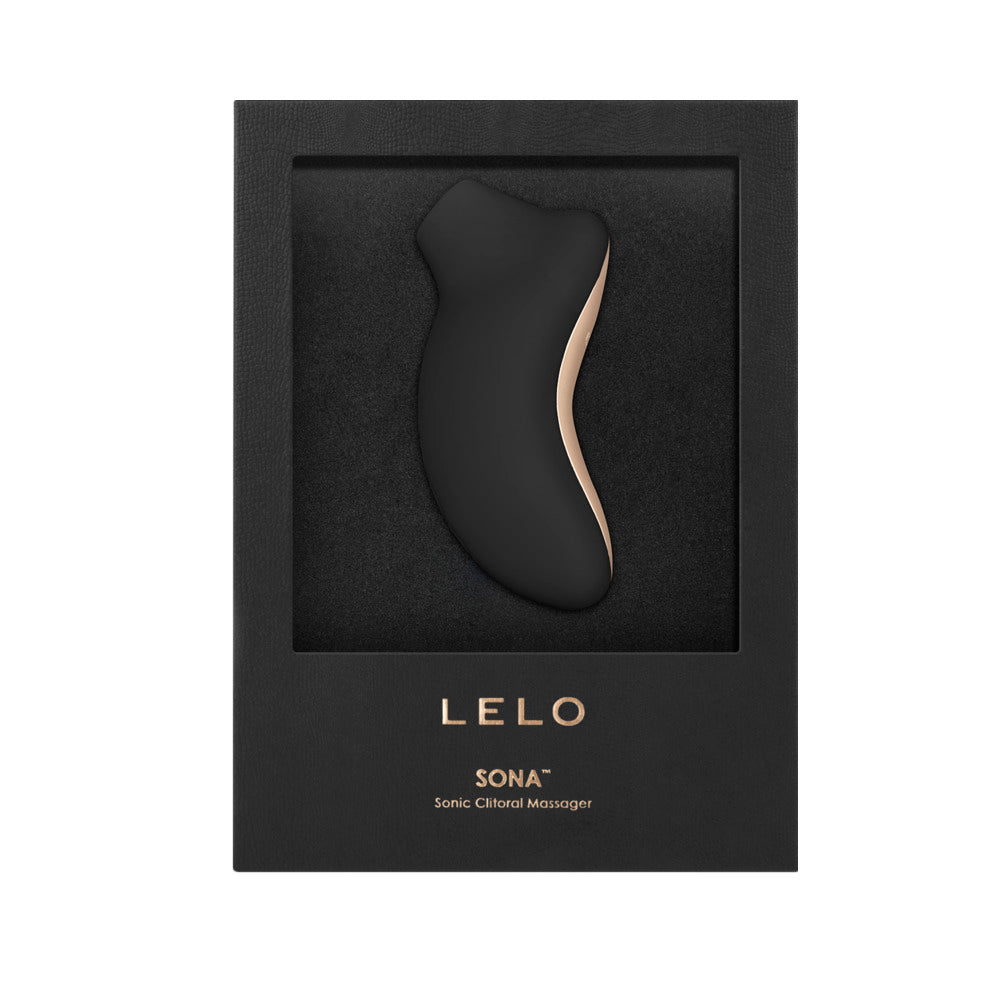 LELO SONA Rechargeable Clitoral Stimulator Black - Fantasies Boutique
