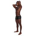 Male Power Sneak Peek Mini Short Black XL - Fantasies Boutique