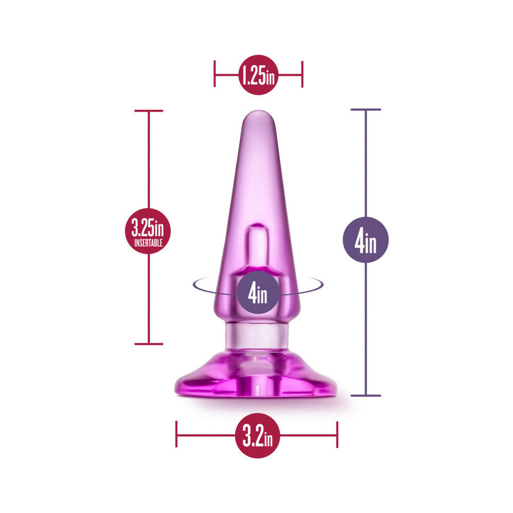 B Yours Basic Anal Plug Pink - Fantasies Boutique