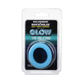 Rock Solid Sila-Flex Glow-in-the-Dark Big O C-Ring Blue - Fantasies Boutique