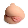 Curve Toys Mistress Juicy Taylor Dual Entry Sidesaddle Masturbator Light - Fantasies Boutique