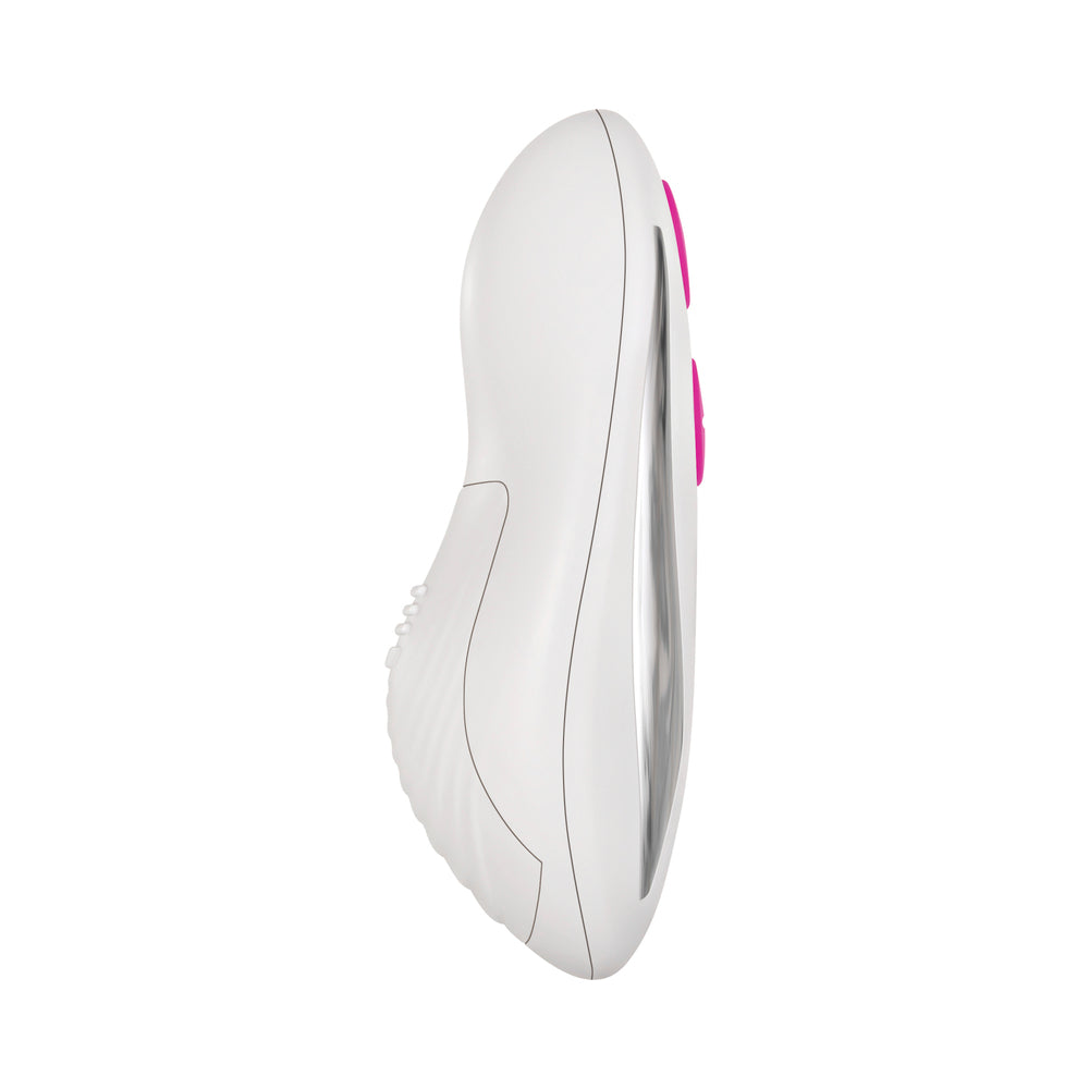 Gender X Under The Radar Rechargeable Remote-Controlled Magnetic Silicone Underwear Vibrator Pink - Fantasies Boutique
