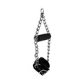 Strict Leather Fur Lined Nubuck Suspension Cuffs with Grip