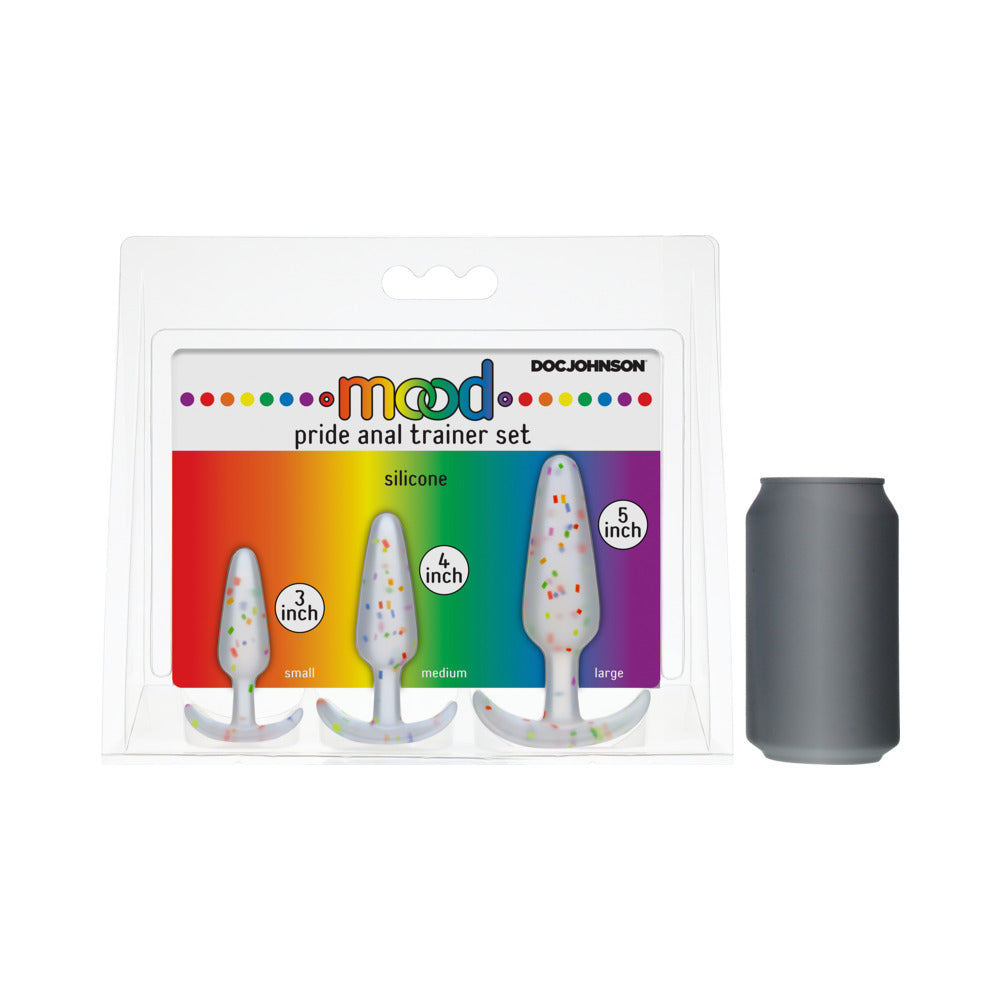 Mood Pride Anal Plug Training Set 3-Piece - Fantasies Boutique
