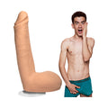 Signature Cocks Jordi El Niño Polla 8 inch ULTRASKYN Cock Vanilla - Fantasies Boutique
