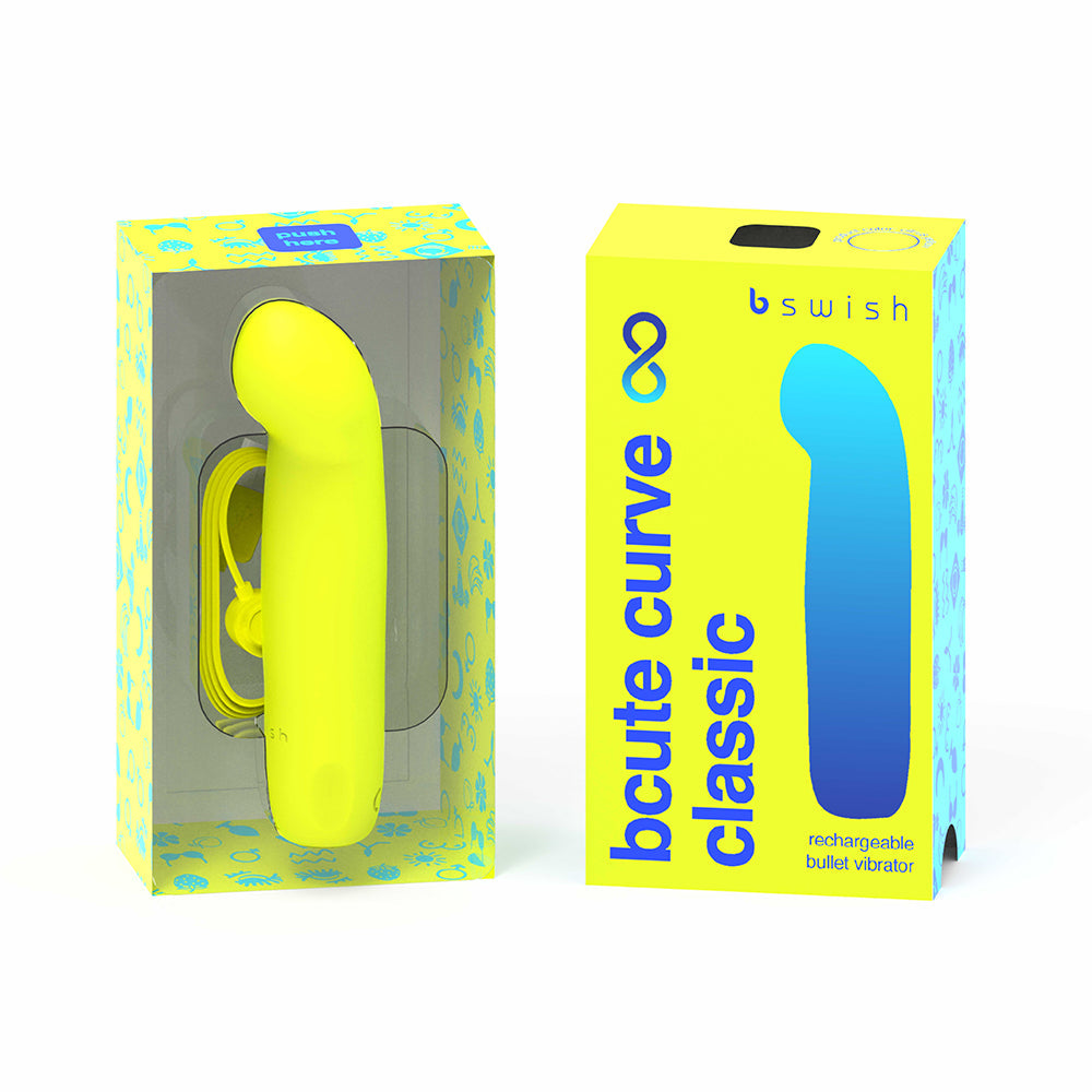B Swish Bcute Classic Curve Infinite Citrus Yellow - Fantasies Boutique