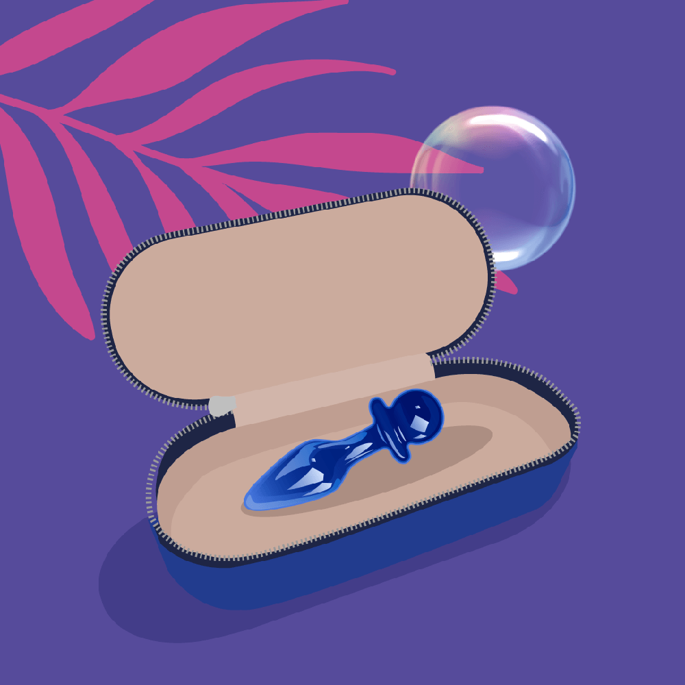 Biird Anii Glass Anal Plug - Fantasies Boutique