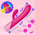 BANG! Clit Tapping Vibrating Rabbit Pink