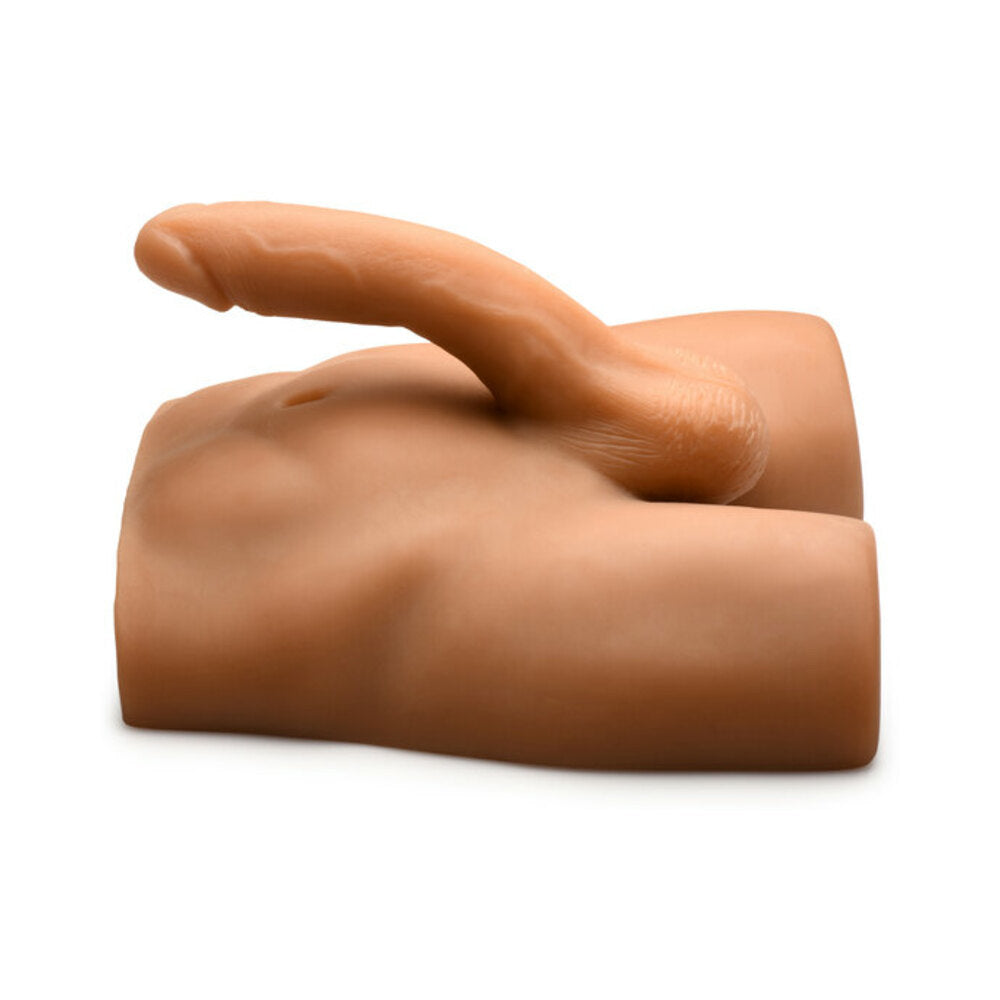 Jock Ass Masturbator with Posable 7 in. Dildo Medium - Fantasies Boutique