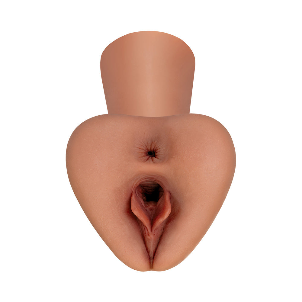 PDX Plus Pick Your Pleasure Stroker XL Brown - Fantasies Boutique
