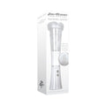 Zero Tolerance Sucking Good Rechargeable Vibrating Vacuum Pump Stroker Clear/White - Fantasies Boutique