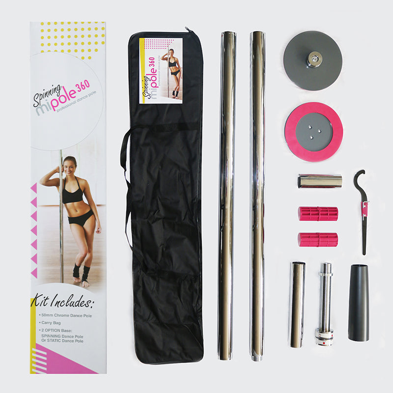 MI-Pole Professional Spinning Dance Pole 9ft/Pads - Fantasies Boutique