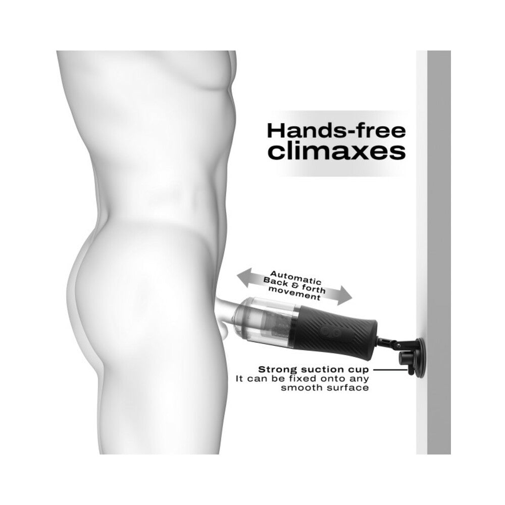 Dorcel Thrust Blow Rechargeable Thrusting Vaginal Masturbator with Removeable Suction Cup - Fantasies Boutique