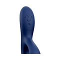 We-Vibe Nova 2 Rechargeable Flexible Silicone Rabbit Vibrator Midnight Blue - Fantasies Boutique