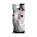 Nipplicious Dominatrix Leather Collar & Pasties With Chain Red - Fantasies Boutique