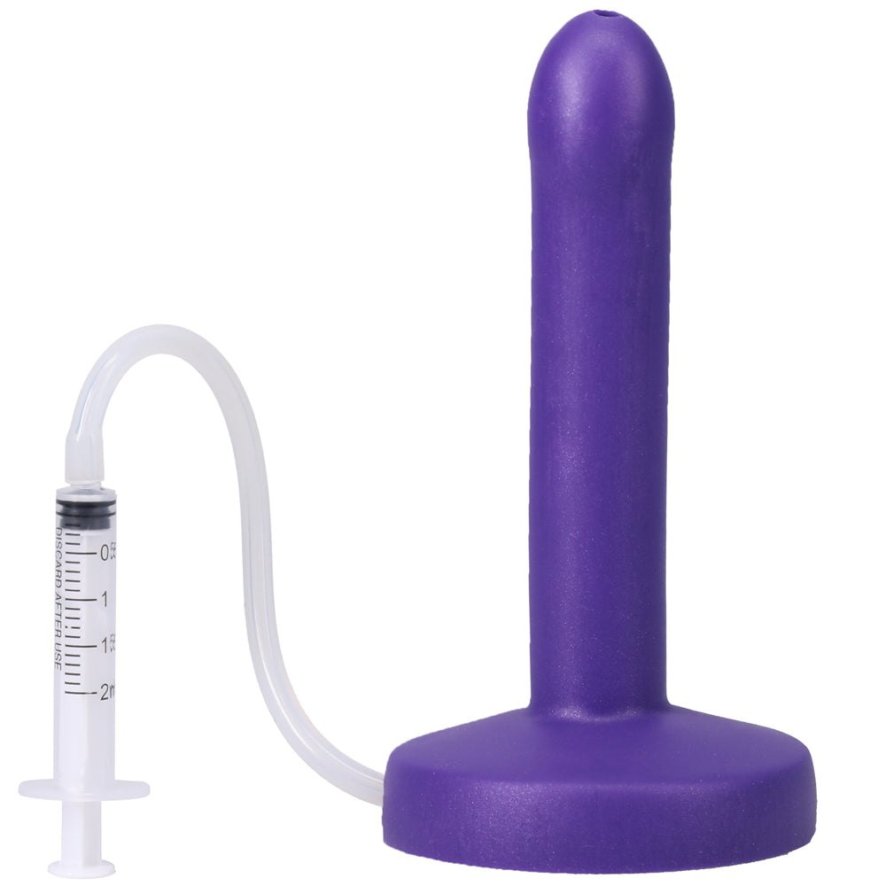 Tantus POP Slim Squrting Dildo Indiglow - Fantasies Boutique