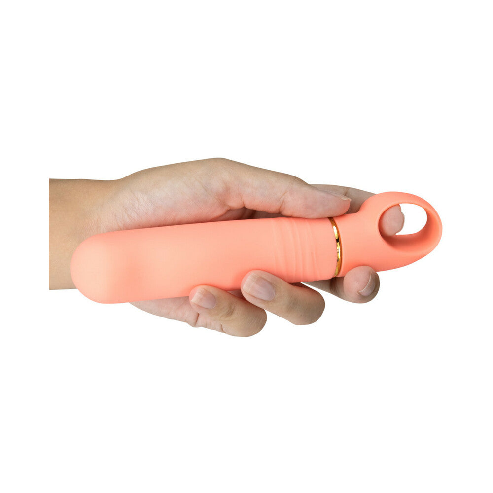 Aria Smokin' AF Silicone Vibrator Coral - Fantasies Boutique